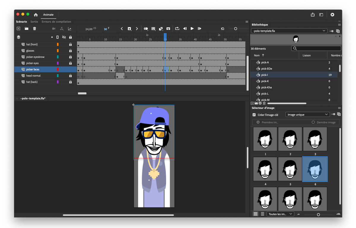 Incredibox Modbox - Template face picker lipsync